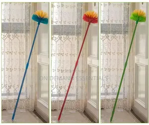 Extendable Cobweb Broom With Extension Pole