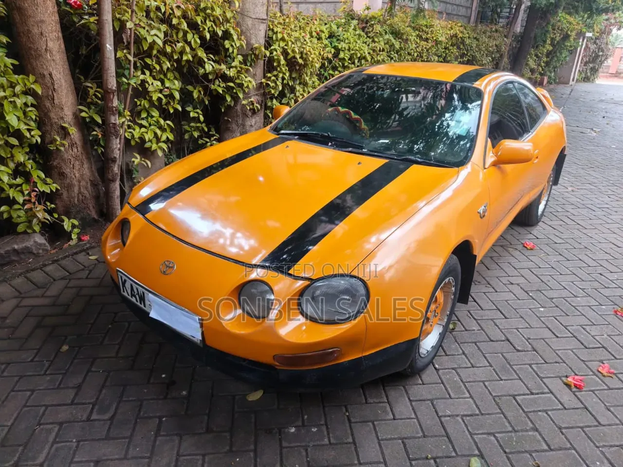 Toyota Celica TS 2001 Orange