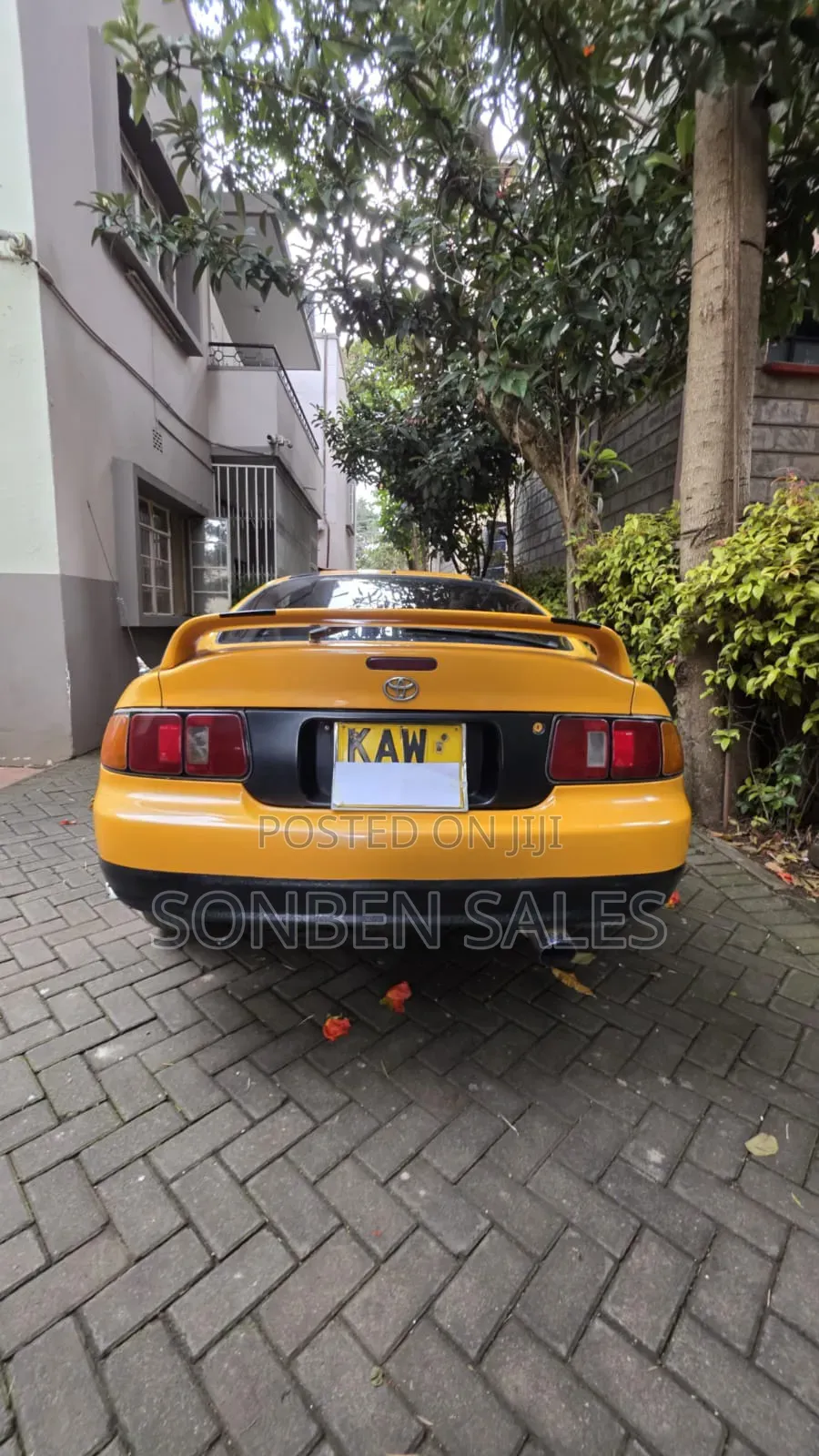 Toyota Celica TS 2001 Orange