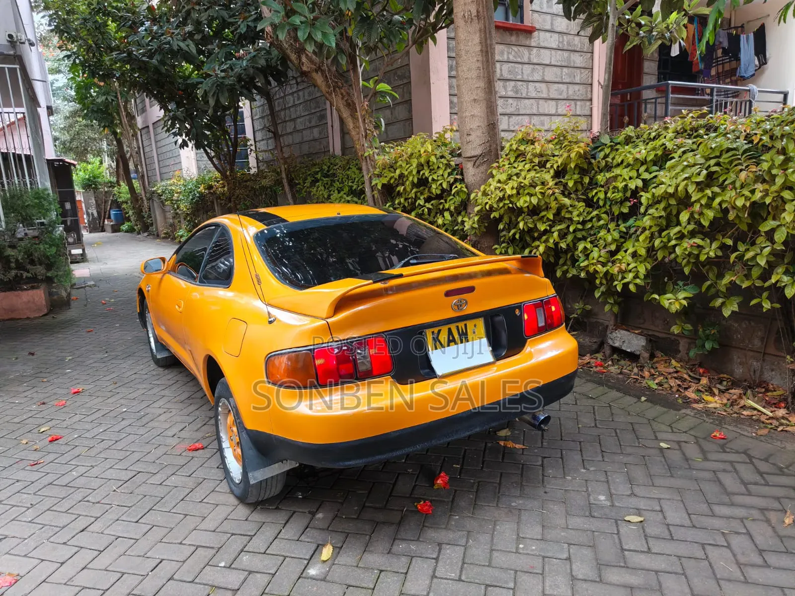 Toyota Celica TS 2001 Orange