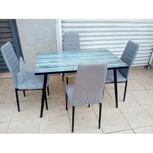 4-Seater Modern Eames Dining Set