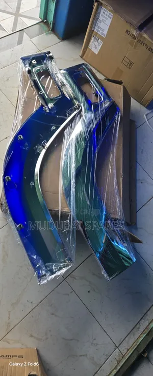 Isuzu Frr90 and Fvz34 Chrome Door Fenders Set