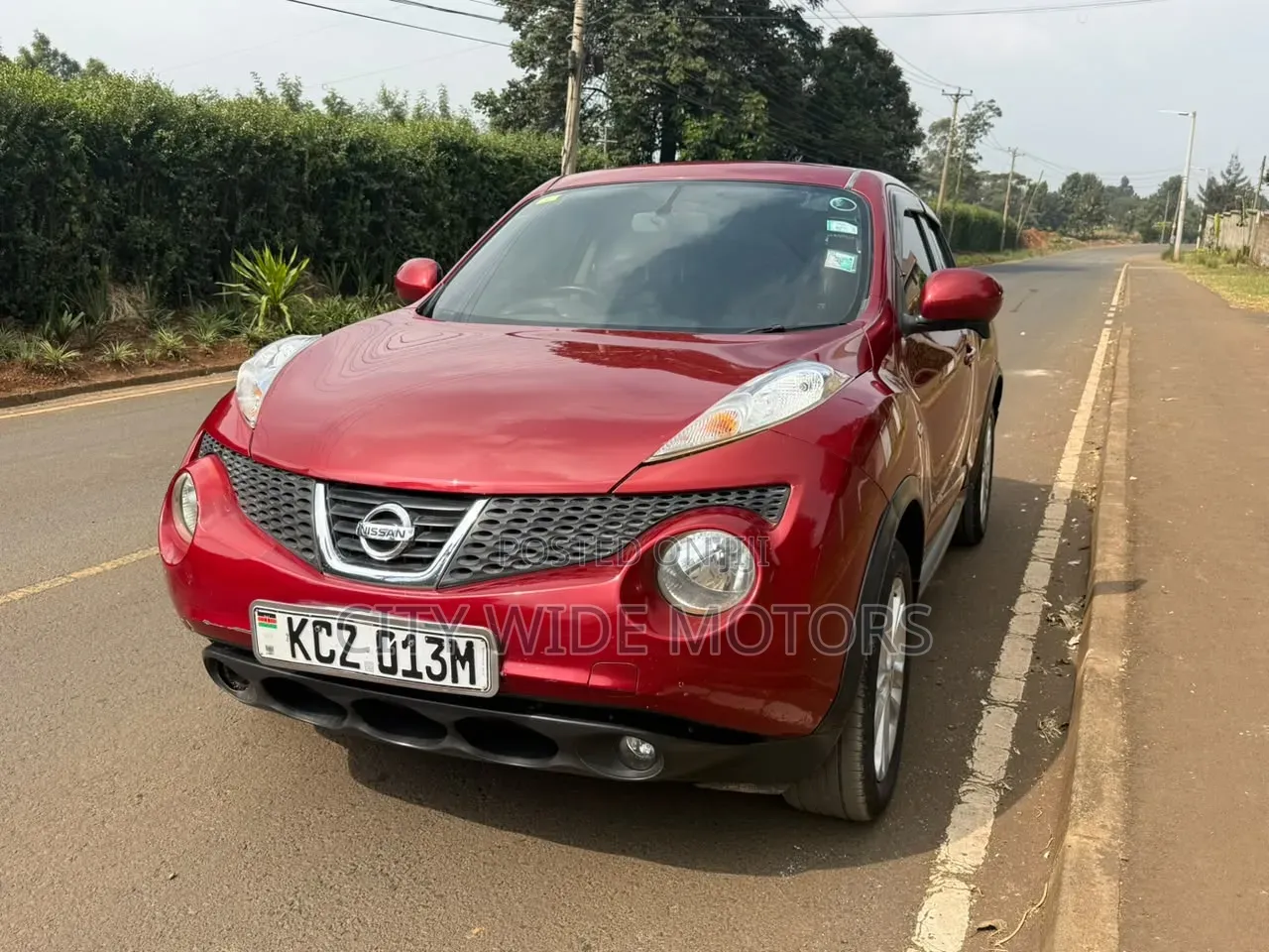 Nissan Juke 2013 Red