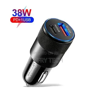38W USB Car Charger Adapter Android iPhone