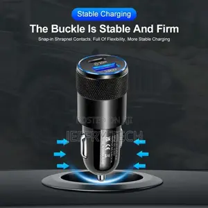 38W USB Car Charger Adapter Android iPhone