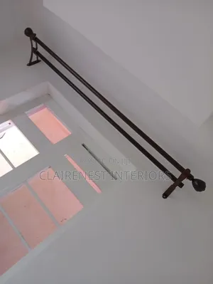 Designed for Lasting Beauty, Powder Coated Window Curtain Rods