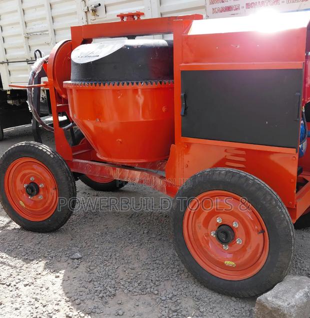 Titan Indian 500L Diesel Concrete Mixer With 8hp Engine