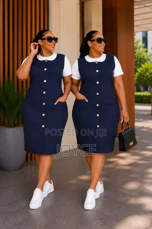 Dungaree Dress Plus T-Shirt