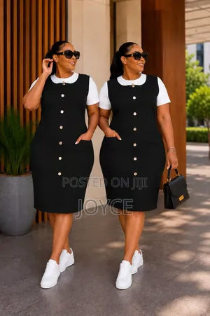 Dungaree Dress Plus T-Shirt