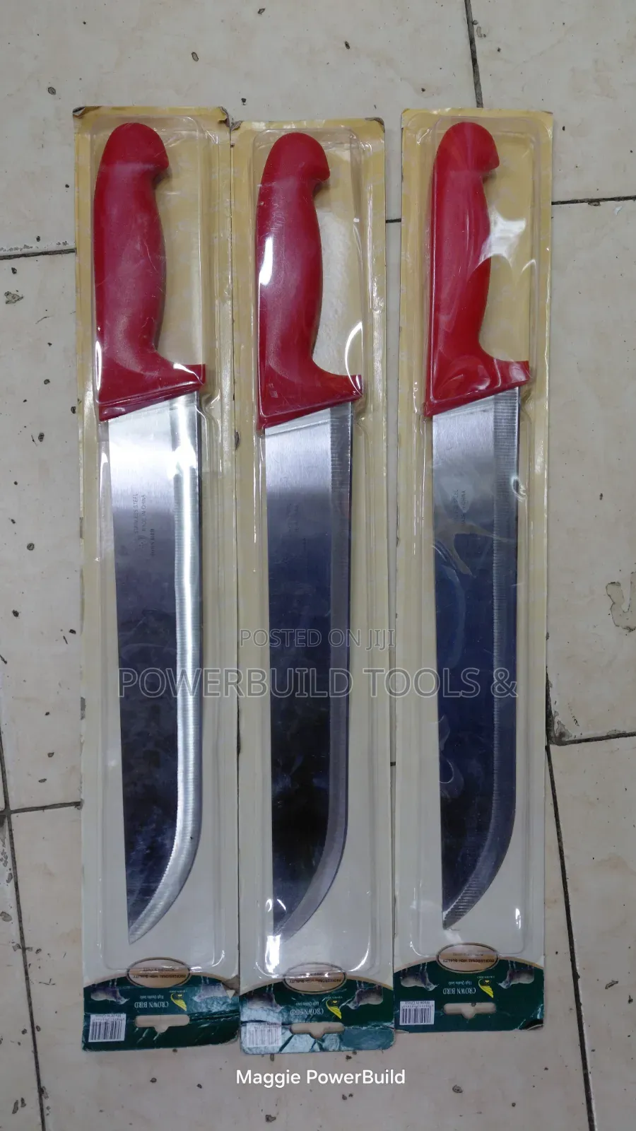 Heavy-Duty Butchers Knife 18"