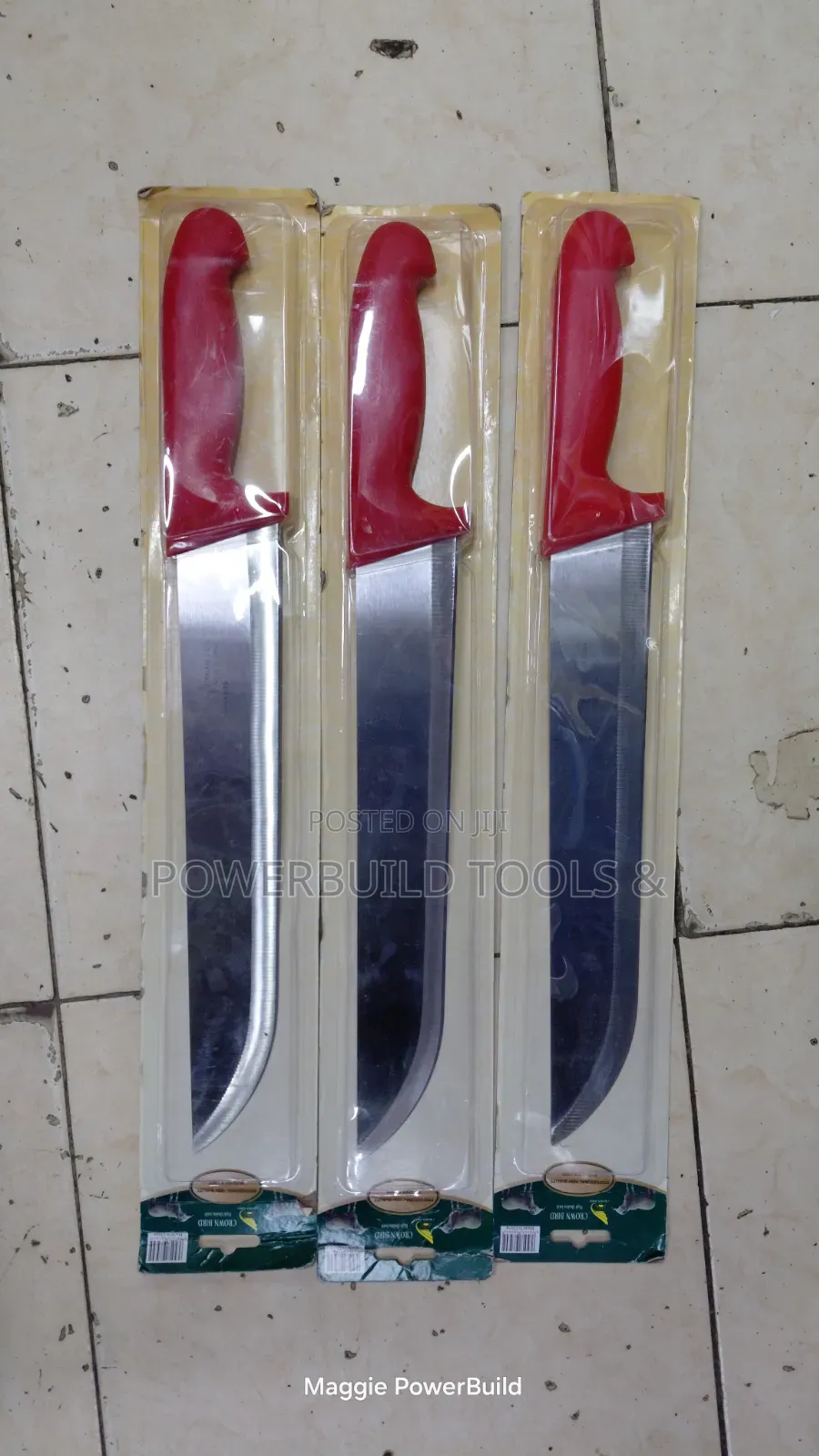 Heavy-Duty Butchers Knife 18"