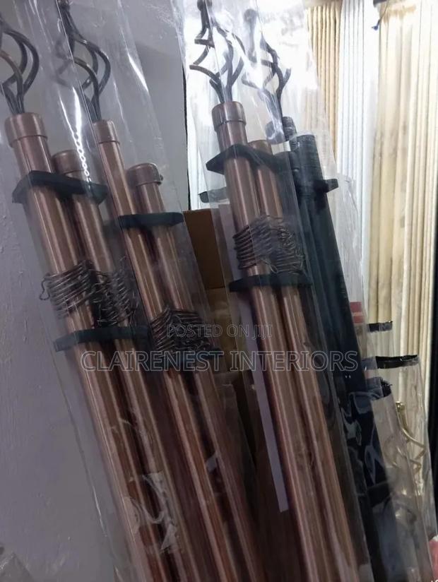 2m Double Timeless Designs for Every Home Adjustable Curtain Rods - thumbnail 2
