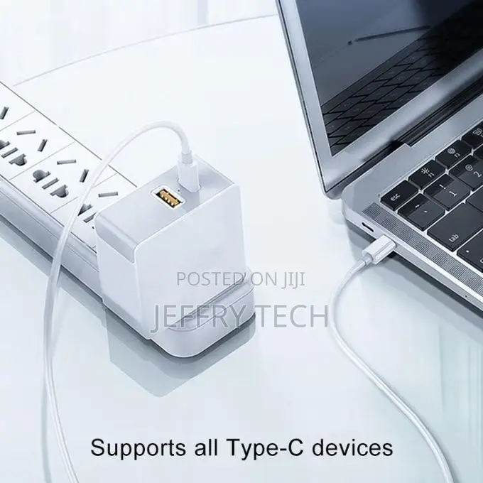 kinUSB C Male to USB C Male Fast Charging Data Cable, Cable Length: 1m