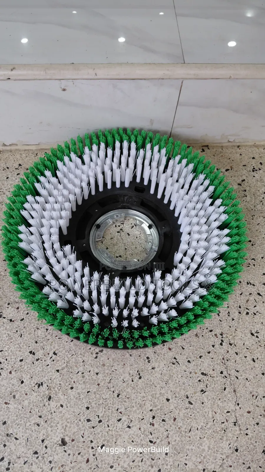 Rotary Hard Floor Scrubbing Brush 17" for Concrete,terazzo Etc
