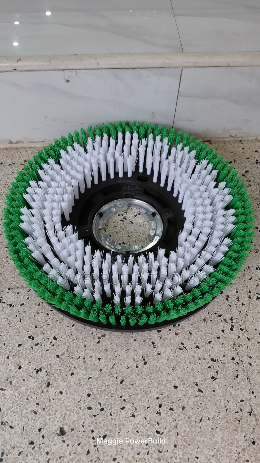 Rotary Hard Floor Scrubbing Brush 17" for Concrete,terazzo Etc