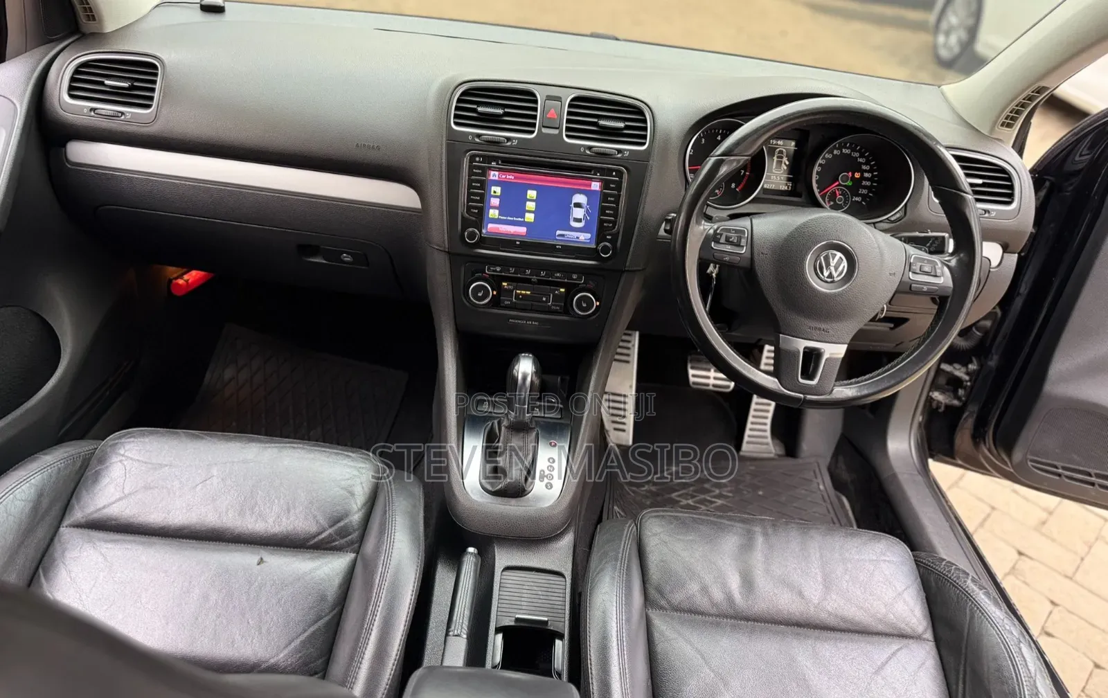 Volkswagen Golf 2012 Black