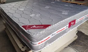 Orthopedic Spring Mattress - Grey, Firm, 35-65kg, 
6*6-10 Inches