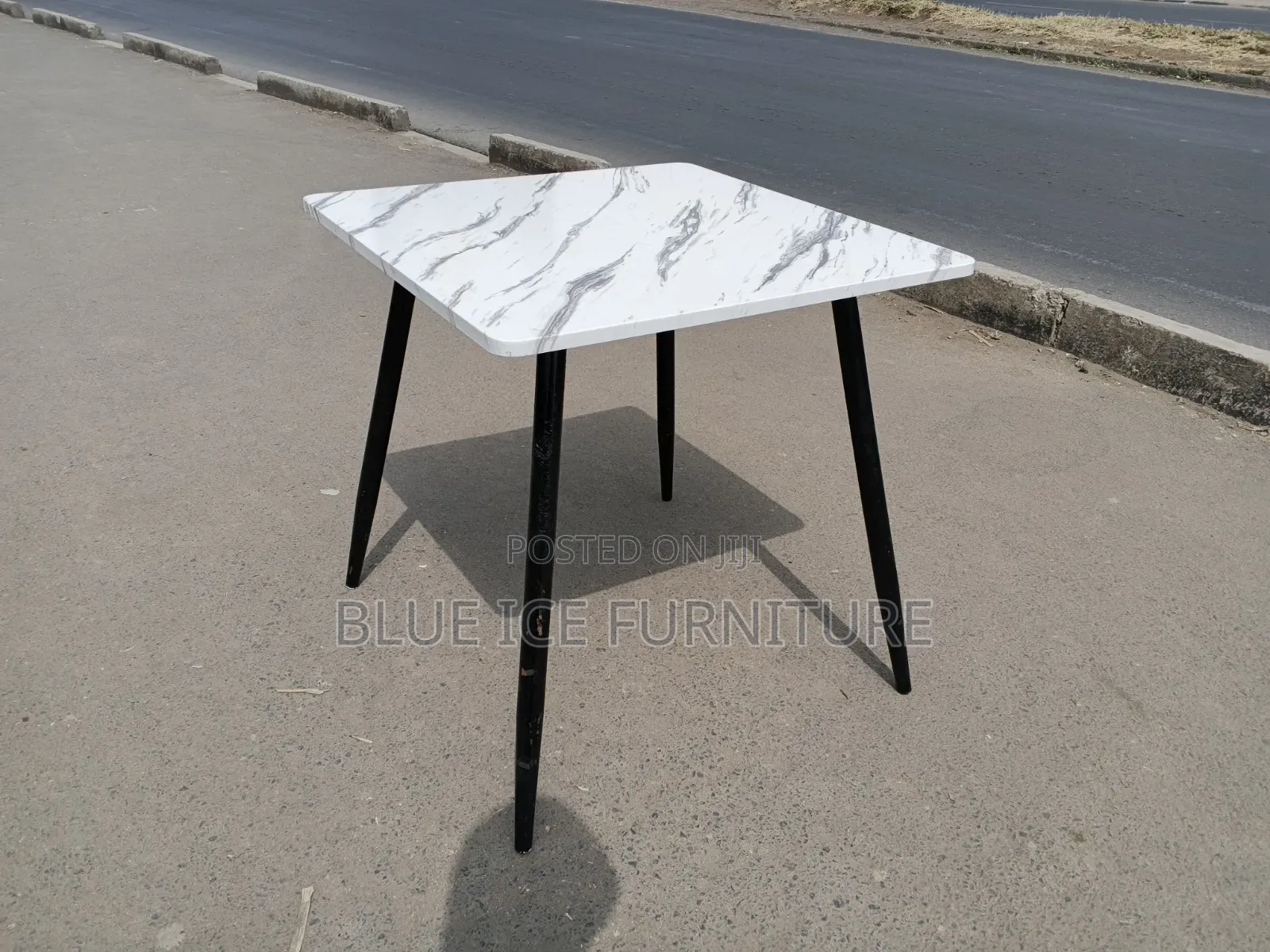 Square Marble Dining Table