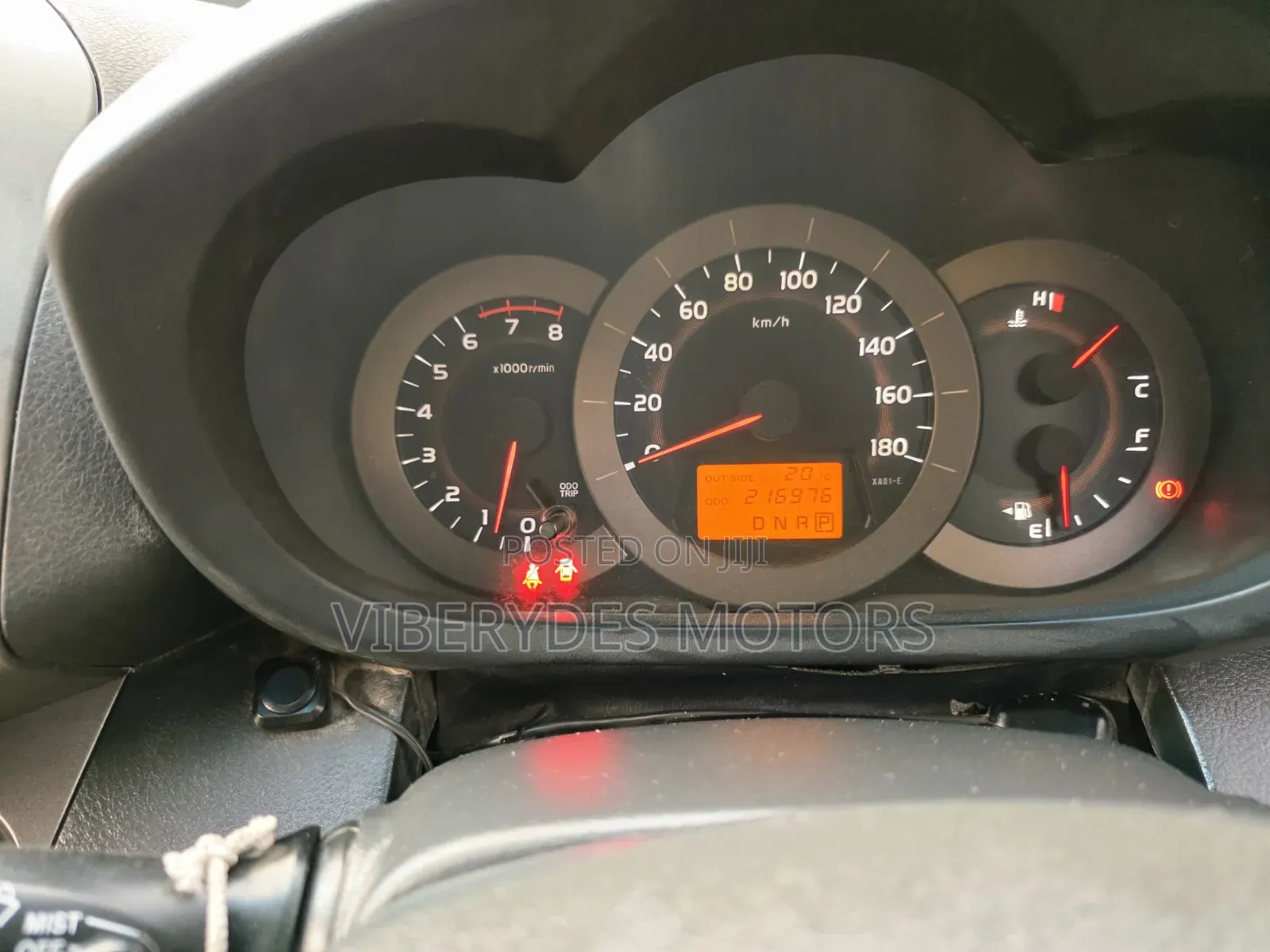 Toyota Vanguard 2010 Black