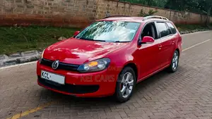 Volkswagen Golf Variant 2011 Red
