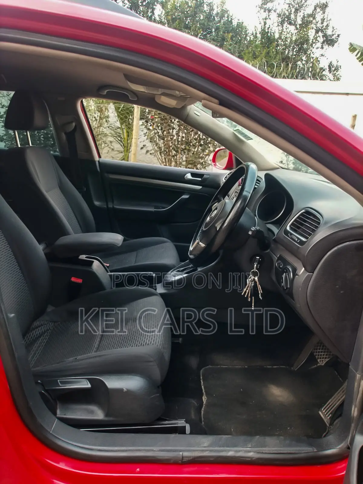 Volkswagen Golf Variant 2011 Red