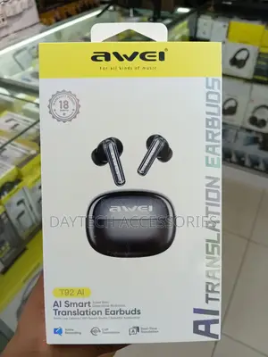 The Awei T92 AI Smart Translation Earbuds.