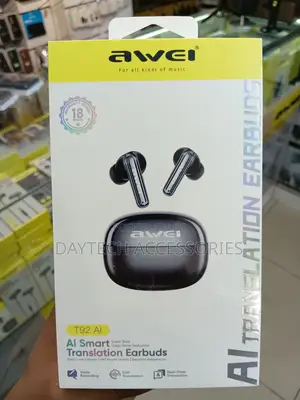 The Awei T92 AI Smart Translation Earbuds.