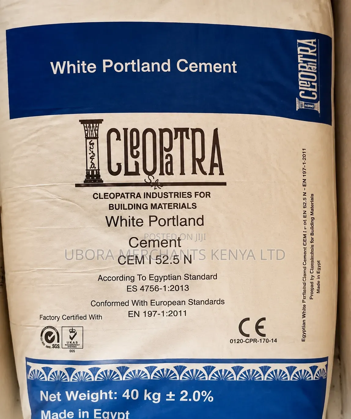 Cleopatra White Cement 52.5G