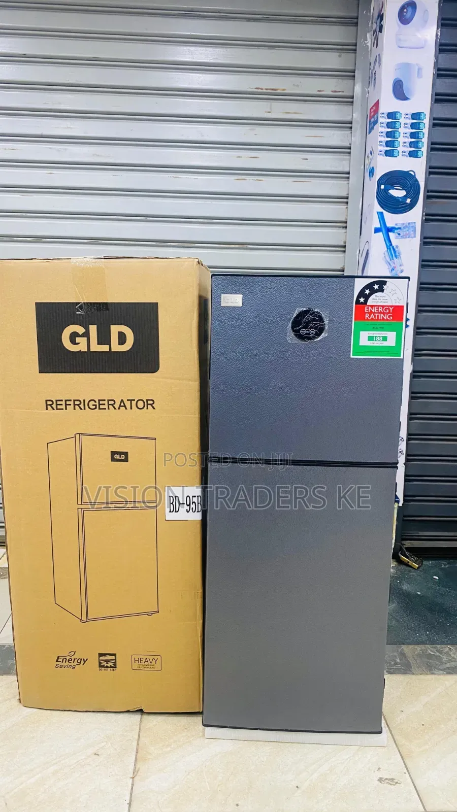 GLD 95L Double Door Refrigerator BCD-95B