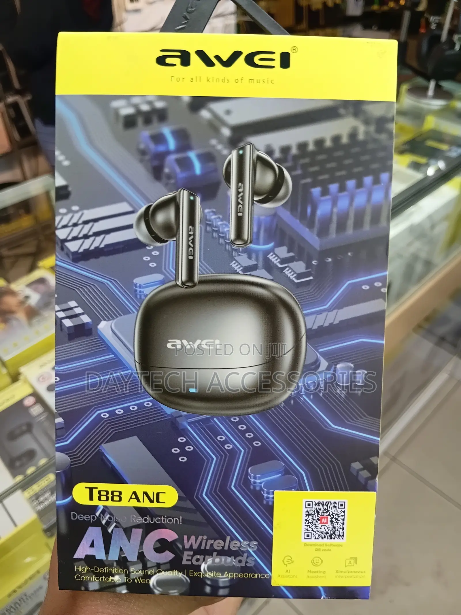 The Awei T88 ANC Wireless Earbuds.