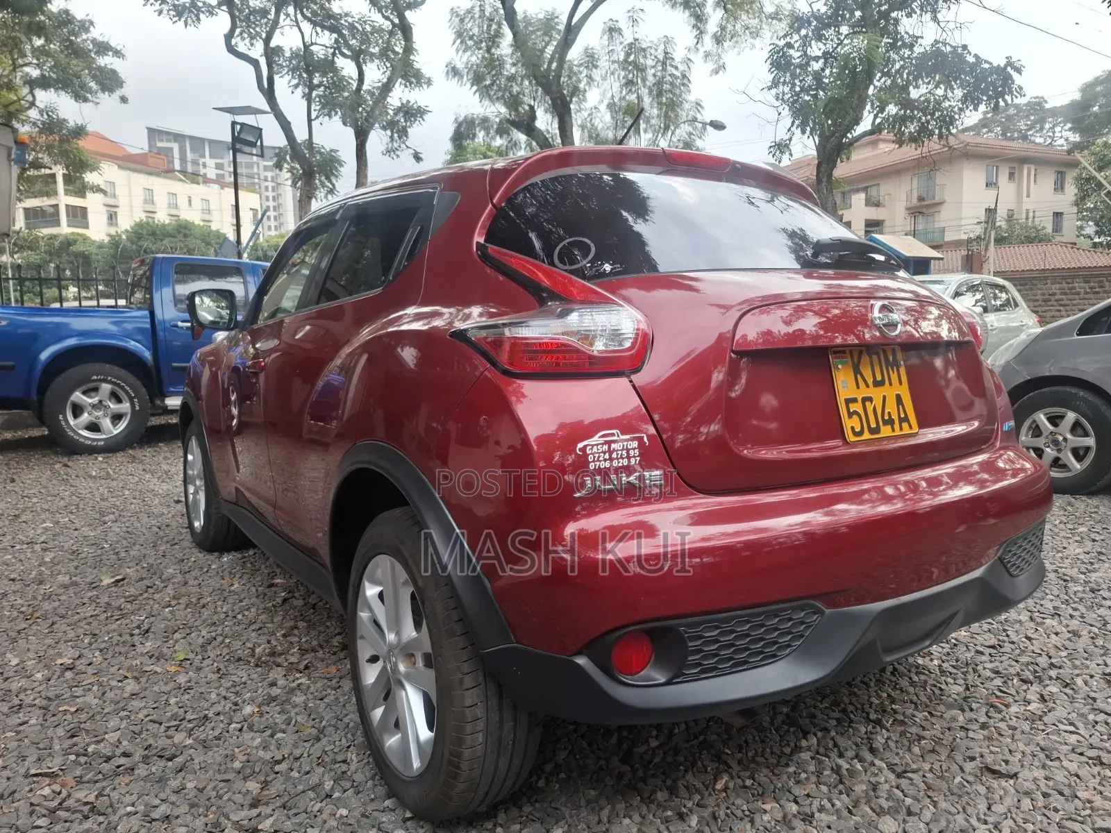 Nissan Juke 2017 Red