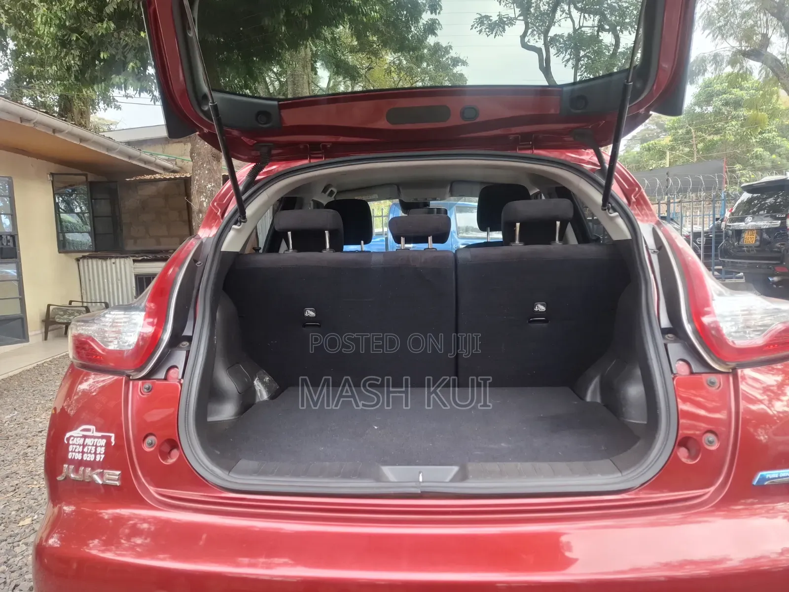 Nissan Juke 2017 Red