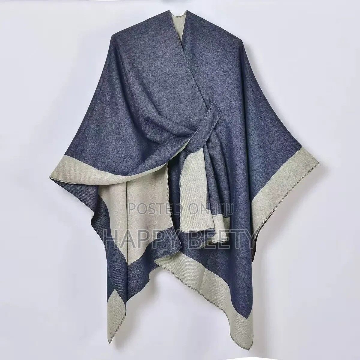 *Wrap Me Up_belted Shawl/Poncho*