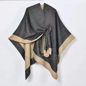*Wrap Me Up_belted Shawl/Poncho*