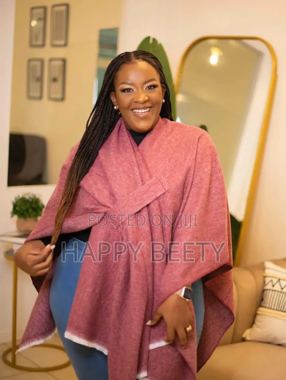 Belted Shawl/Poncho