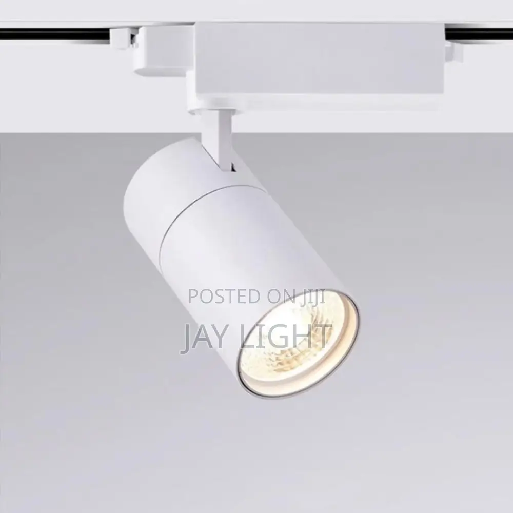 30w Adjustable White Black Cob Led Track Lights