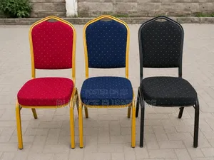 Stackable Cushion Banquet Chair for Event Conference