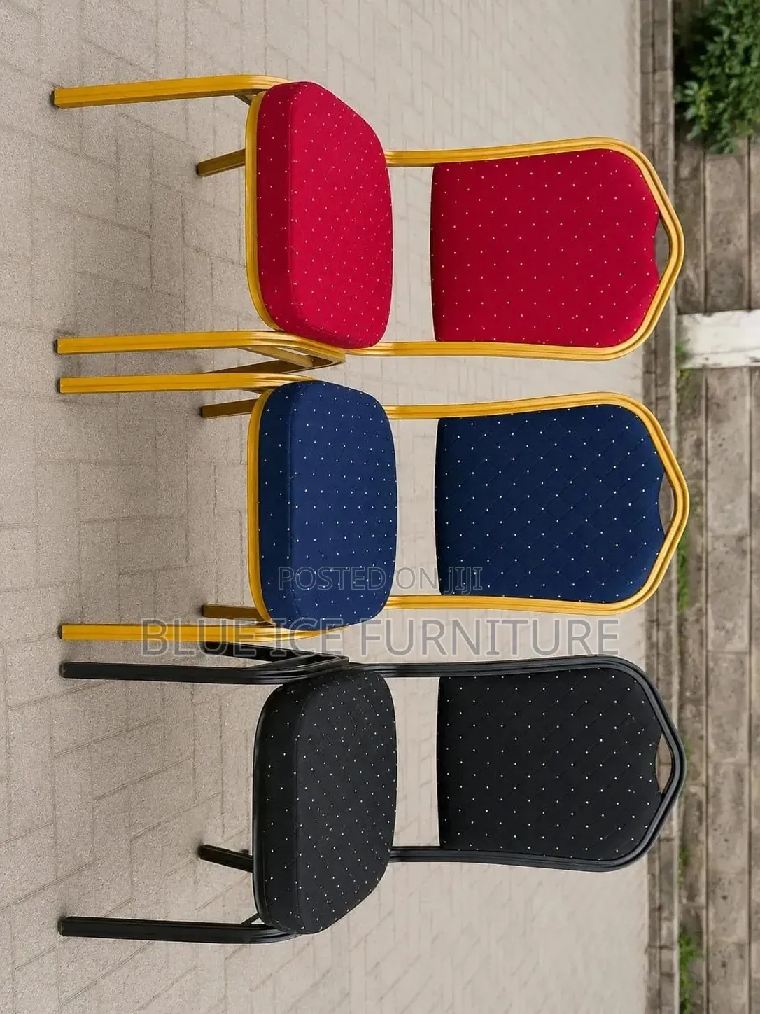 Stackable Cushion Banquet Chair for Event Conference