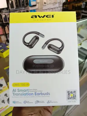 Awei OWS T93 Open-Ear Wireless Sports Earbuds.