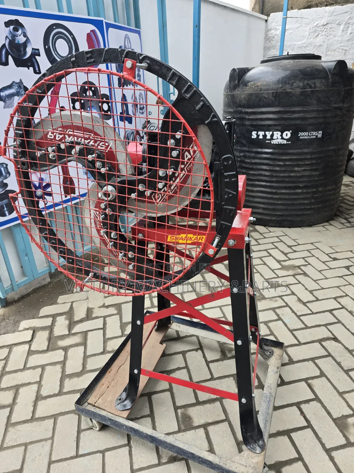 3blades /3 Rollers SHANKAR Chaff Cutter MACHINE WITHOUT MOTOR ENGINE