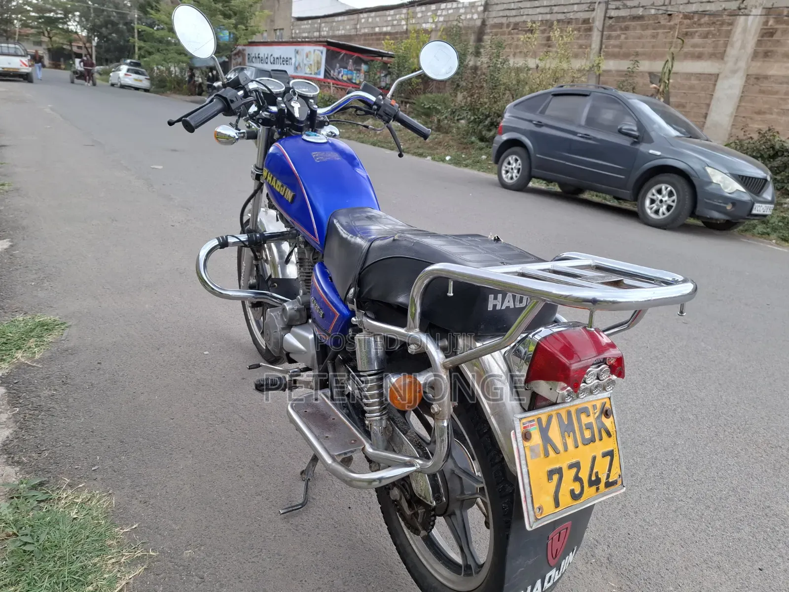 Haojin HJ125 2025 Blue