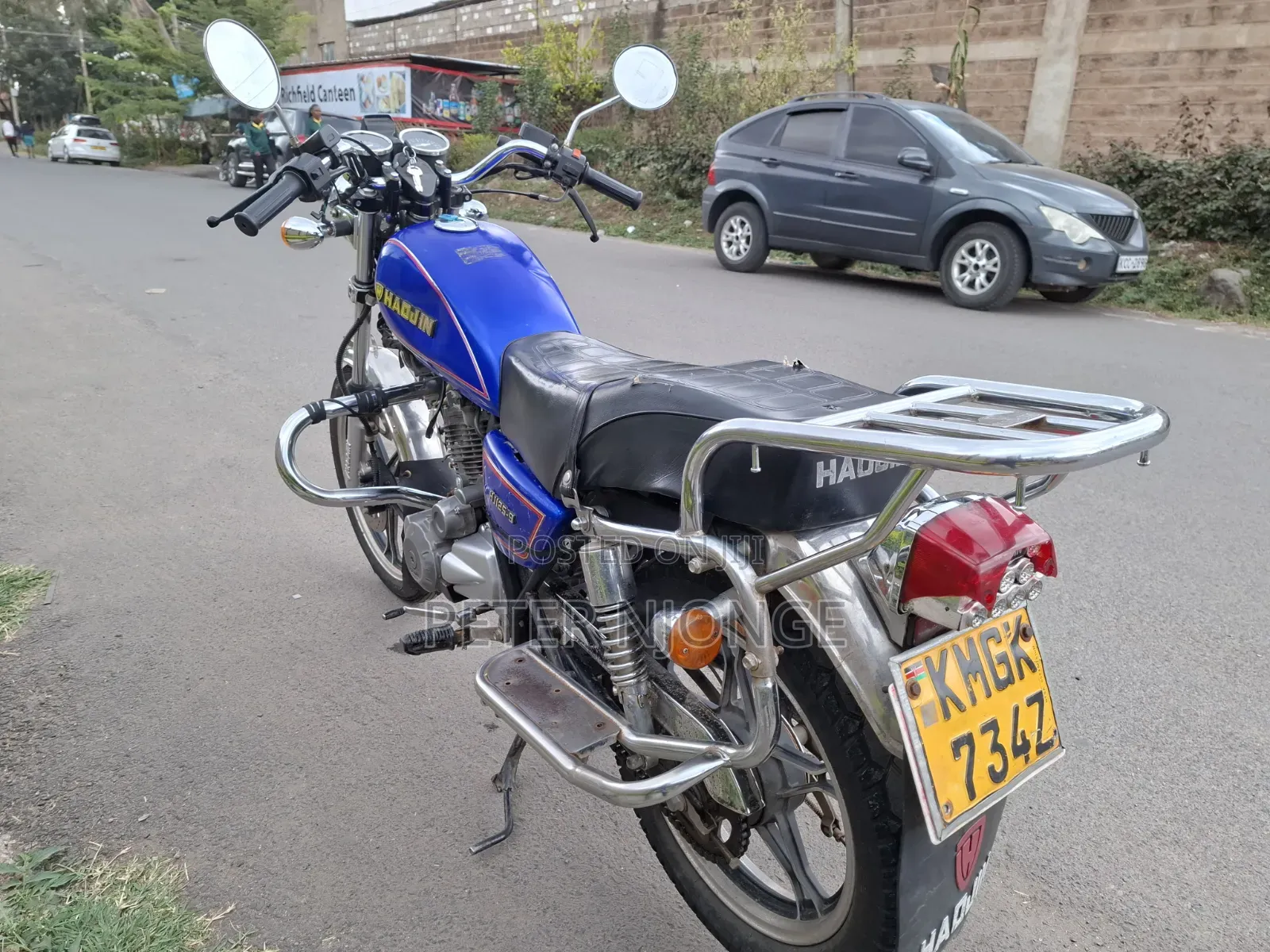 Haojin HJ125 2025 Blue