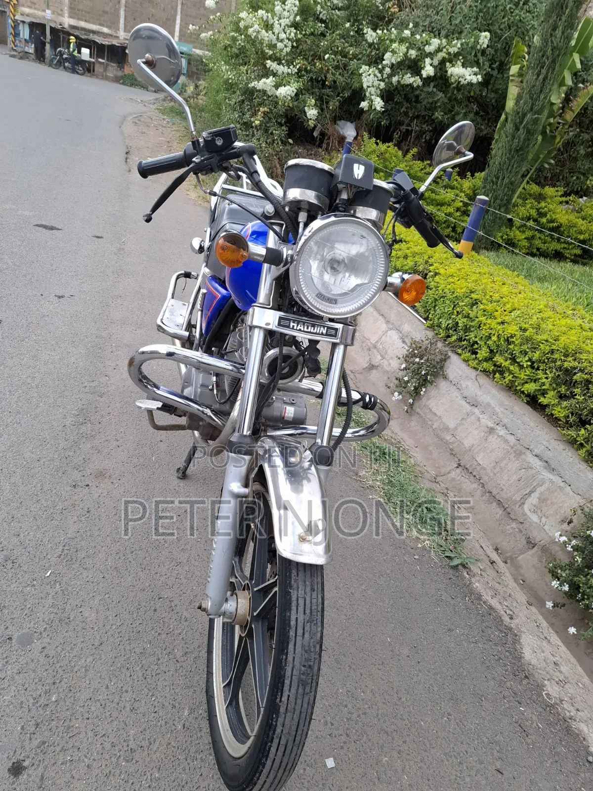 Haojin HJ125 2025 Blue