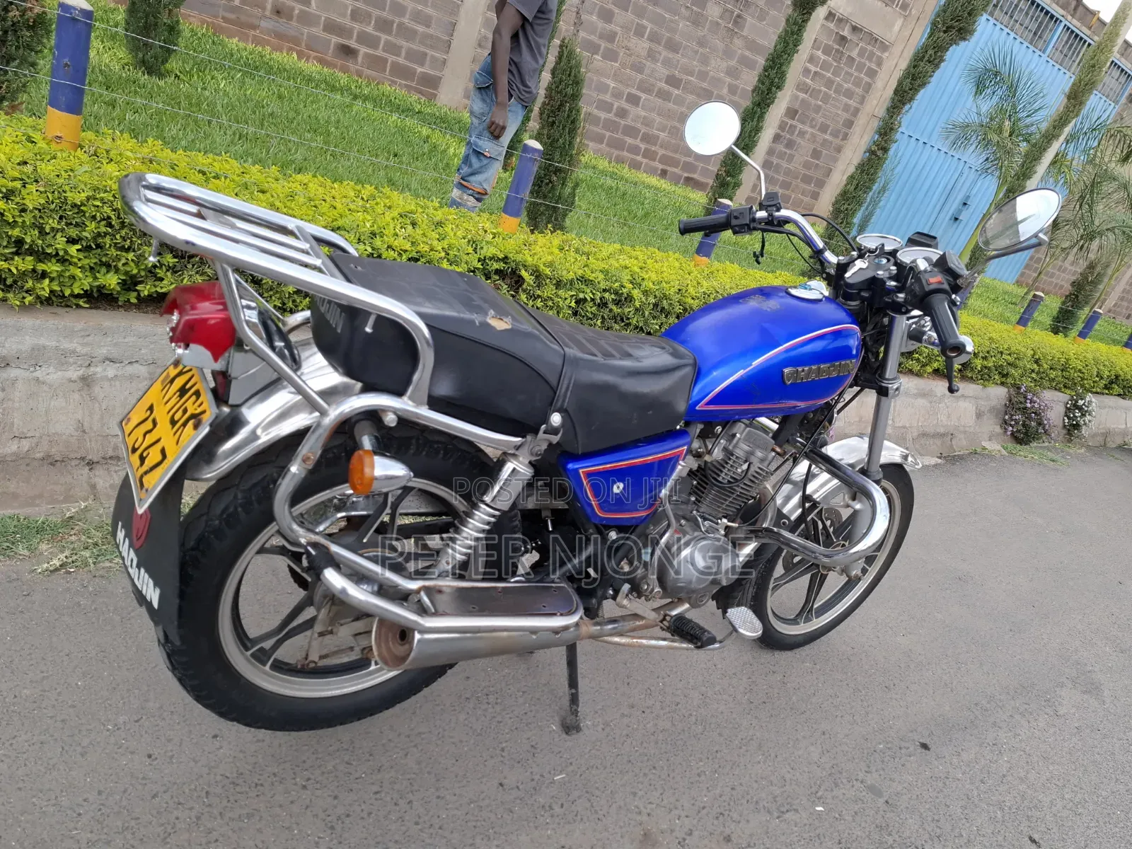 Haojin HJ125 2025 Blue