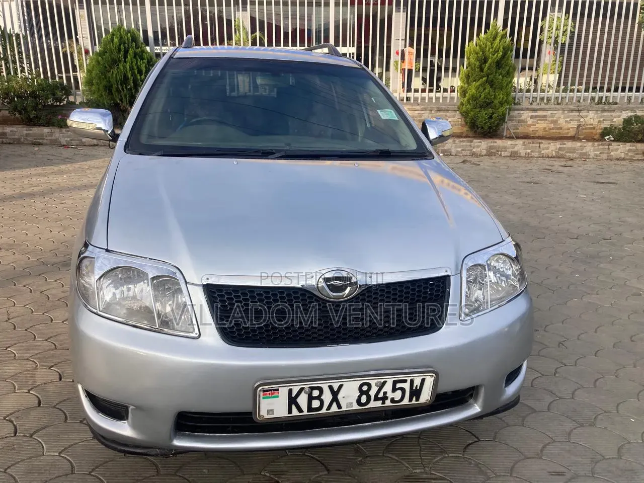Toyota Corolla Fielder 2008 Silver