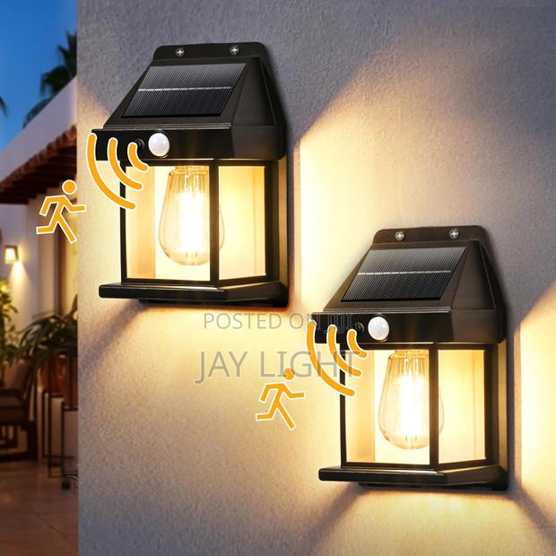 Weather-Proof Solar Wall Light, Motion Sensor - main view