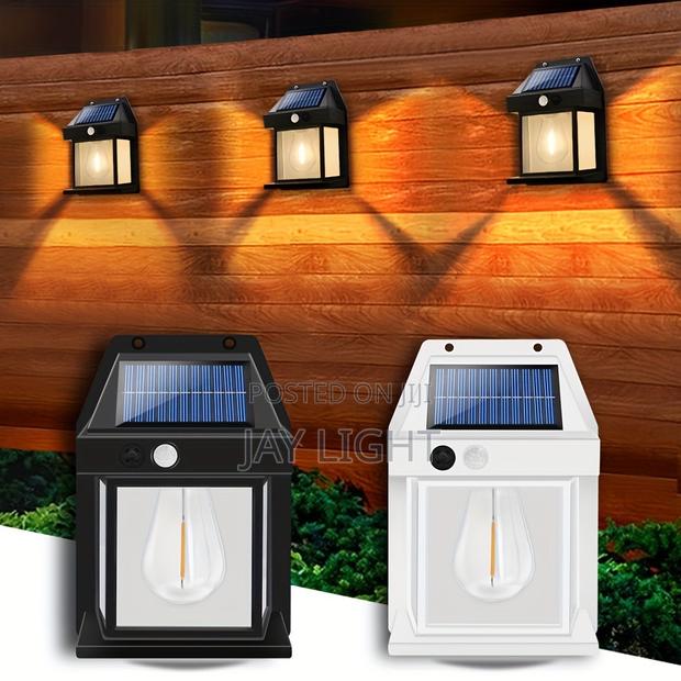 Weather-Proof Solar Wall Light, Motion Sensor - thumbnail 2