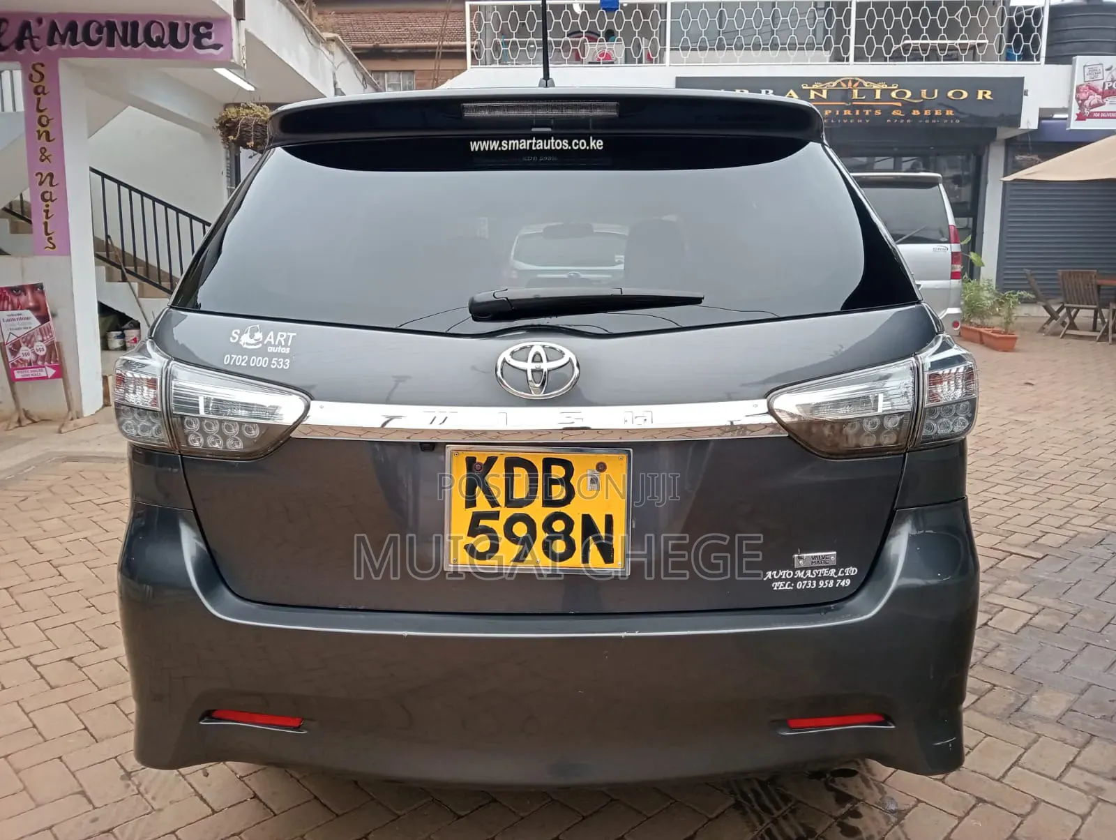 Toyota Wish 2014 Gray