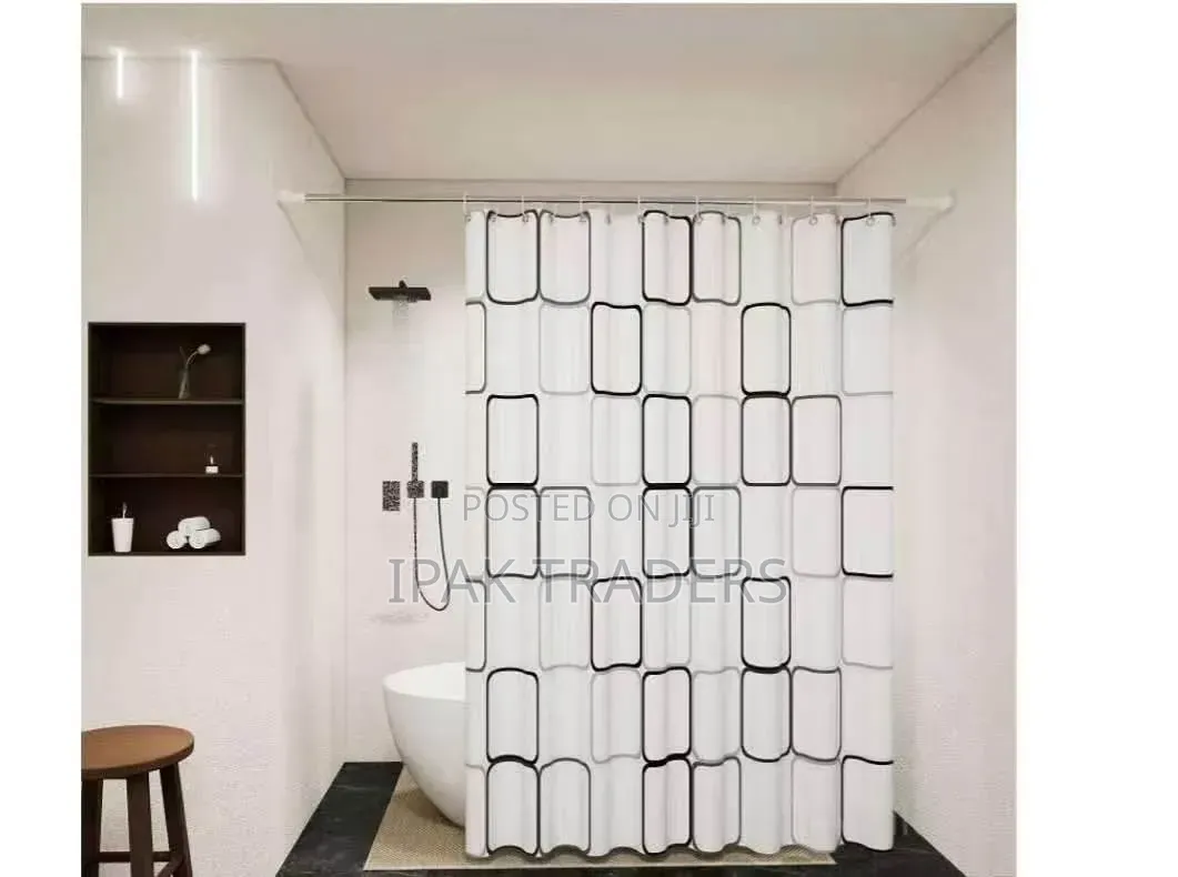 High-Quality Waterproof Shower Curtain
