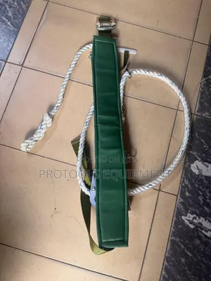 Leather Halfbody Belt With Work Position